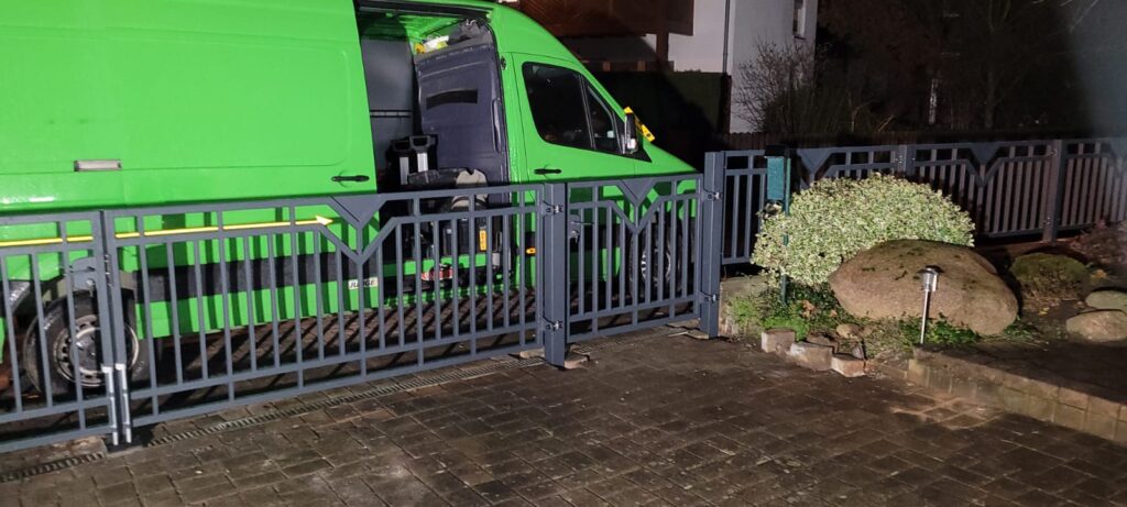 Modern Zaun Montage Halle