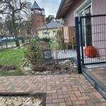 Doppelstabmattenzaun wie man baut