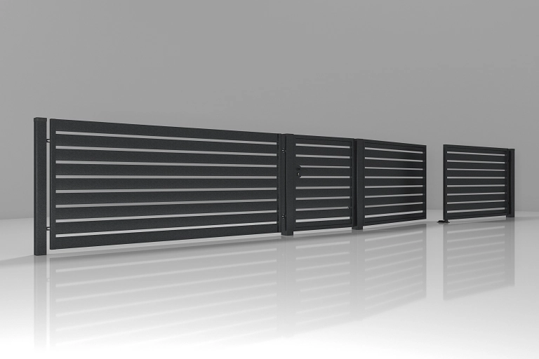 Metallzäune aus Polen