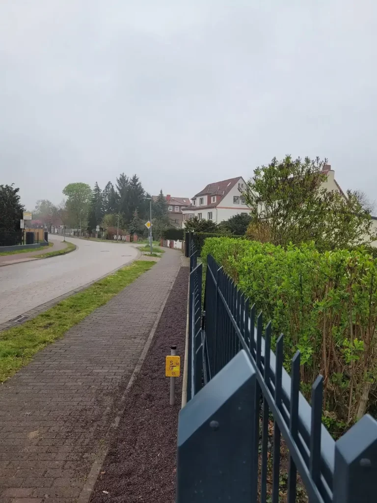 vorgarten Zaun modern