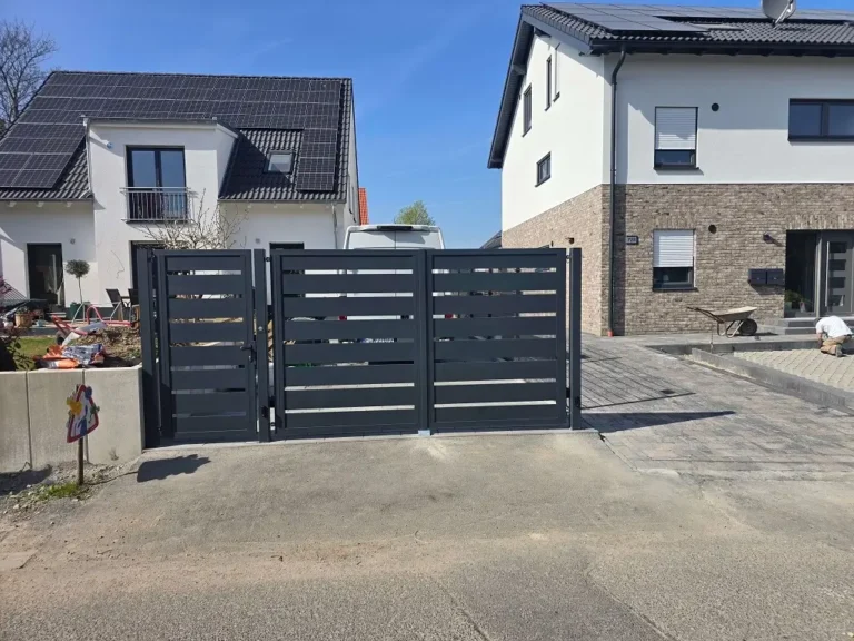 Moderne 7 Tor Stahl+Alu