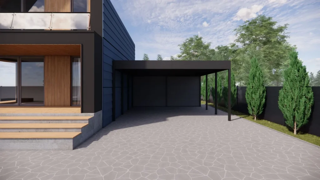 Carport aus Polen mit Montage